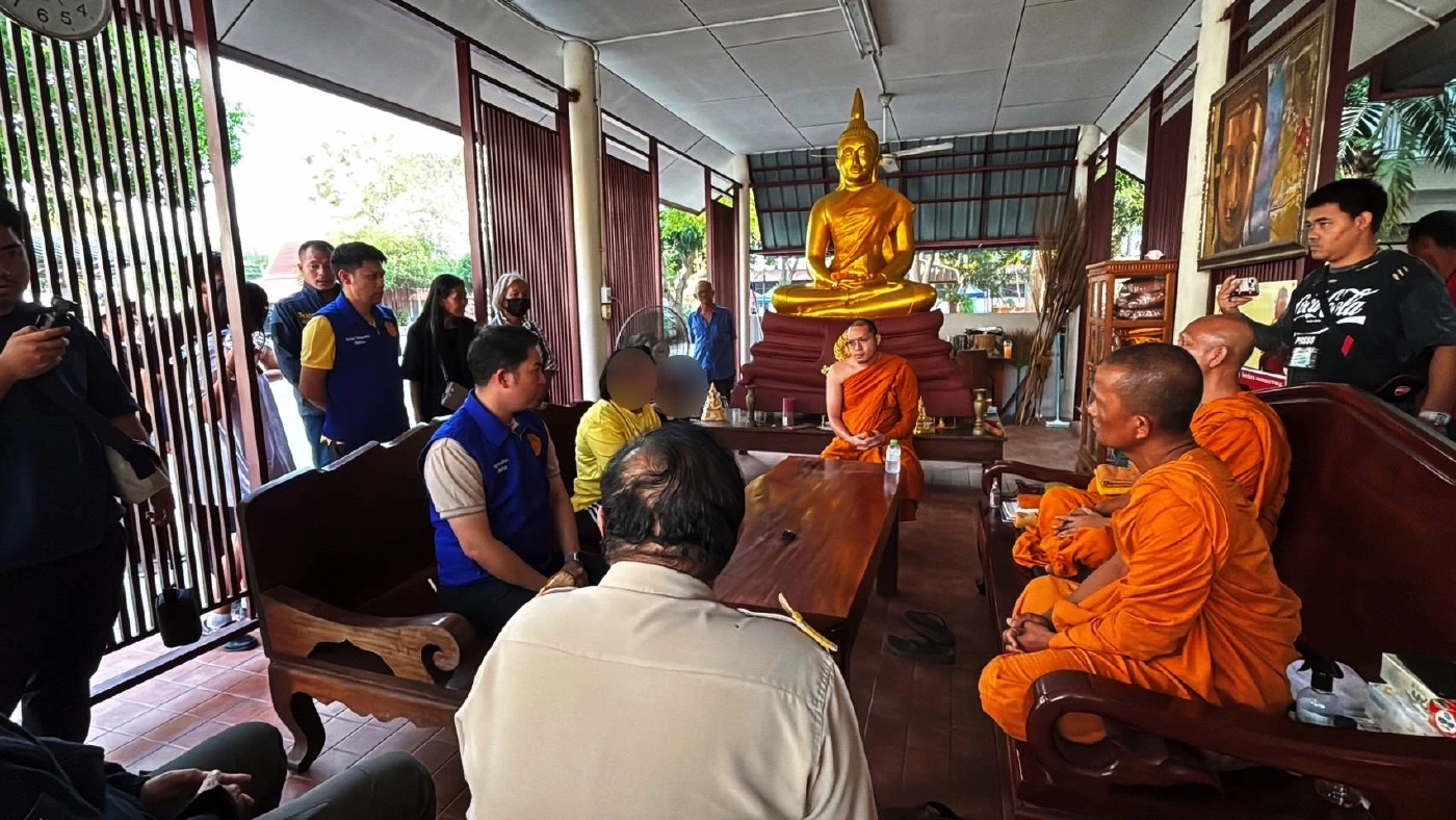 จบด้วยดี! แม่ร้องพระเตะหัวลูก ม.2 สุดท้าย ตักเตือนทั้ง เด็ก-พระ