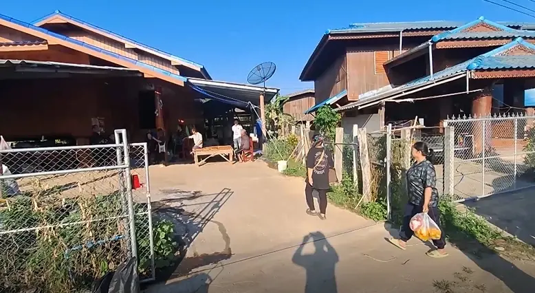 บ้านพักที่เกิดเหตุ