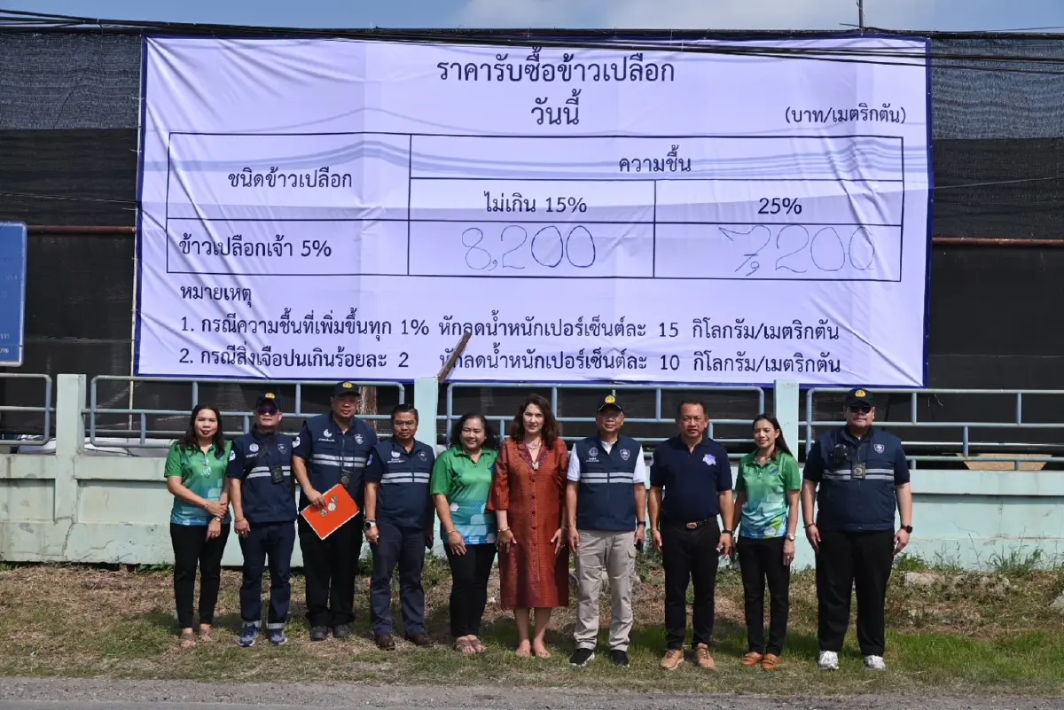 พาณิชย์คุมเข้มรับซื้อข้าวเปลือกนาปรัง สกัดฉวยโอกาสกดราคา