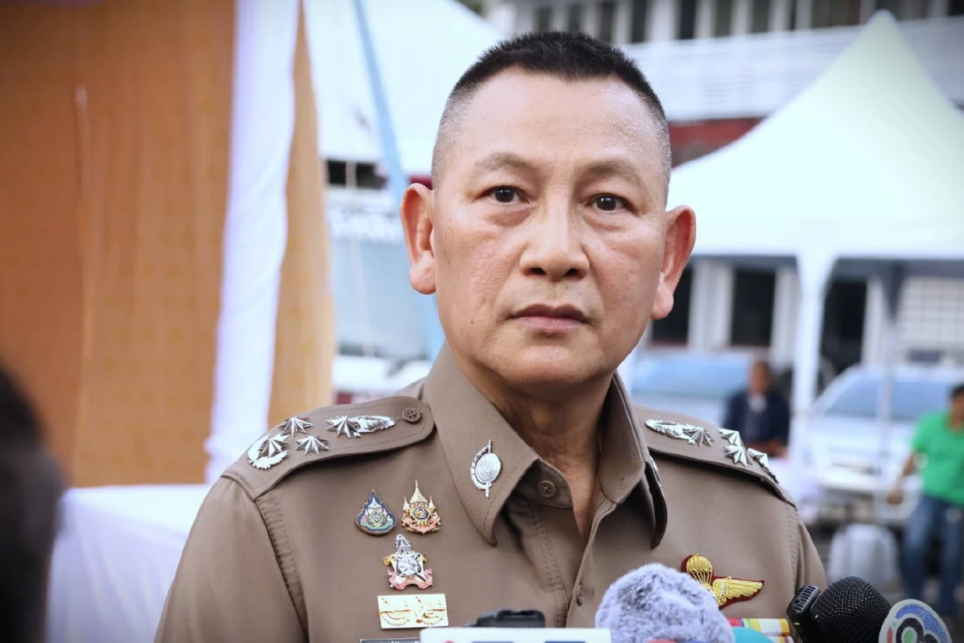 พล.ต.อ.กิตติ์รัฐ พันธุ์เพ็ชร์ ผู้บัญชาการตำรวจแห่งชาติ (ผบ.ตร.) 