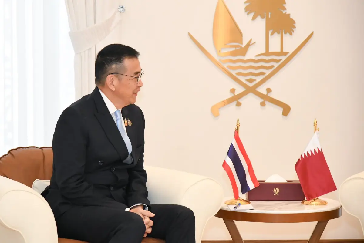 มาริษ เยือนกาตาร์ขอบคุณช่วย 5 ตัวประกันไทย พร้อมขอช่วยคนสุดท้าย