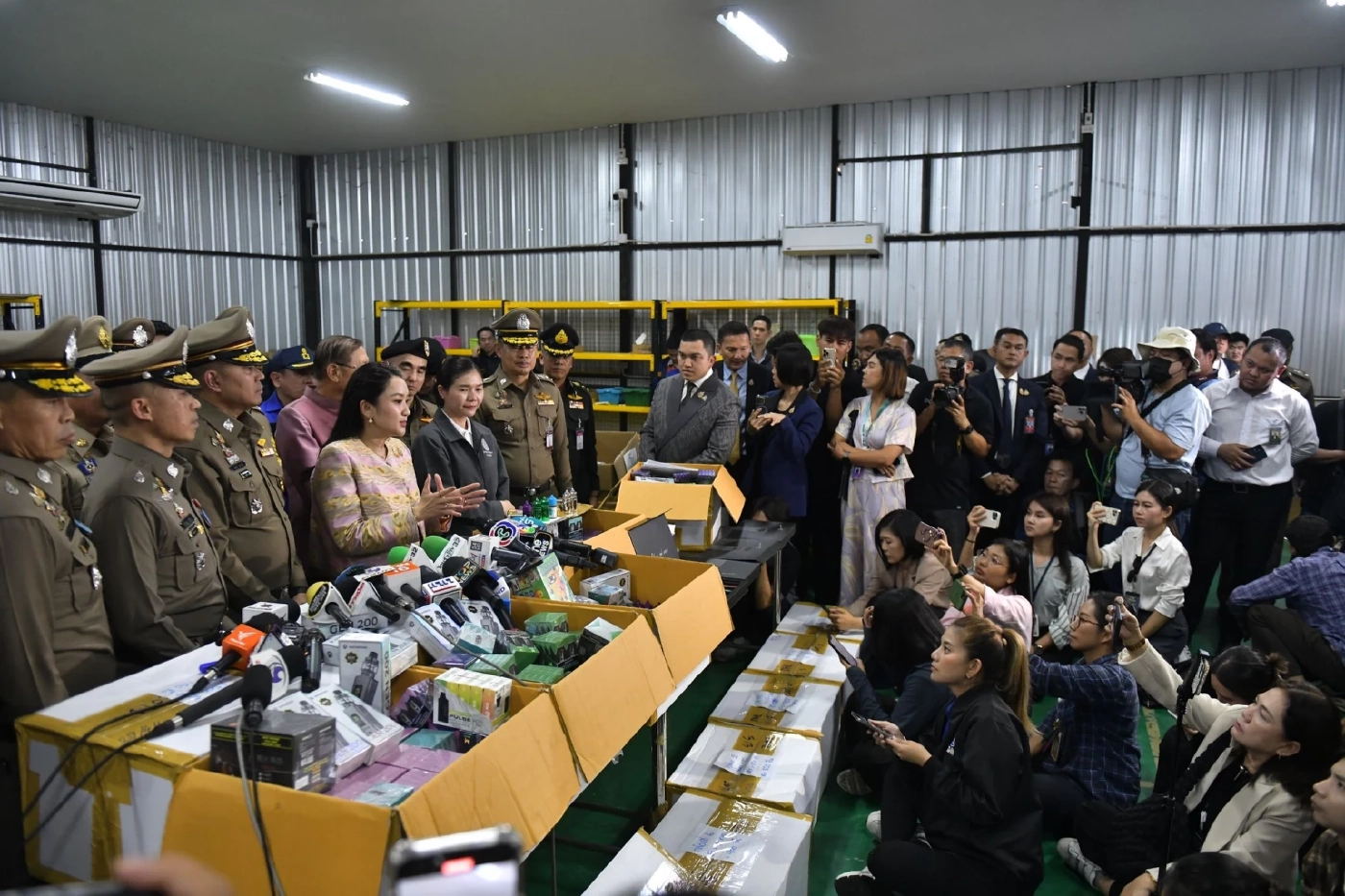 นายกอิ๊งค์ แถลงปราบ "บุหรี่ไฟฟ้า" ปฏิบัติการ “Operation Smoke Out”
