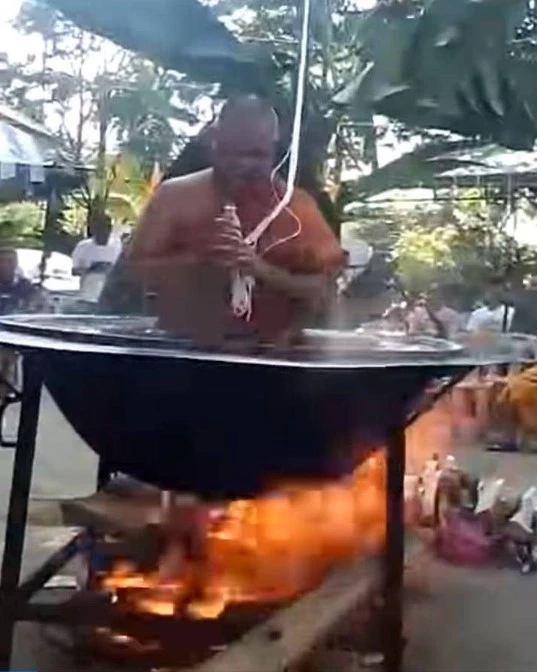 "อ.เจษฎ์" ชี้วิธีพิสูจน์ง่ายๆ "พระนั่งกระทะ" พร้อมจุดไฟ