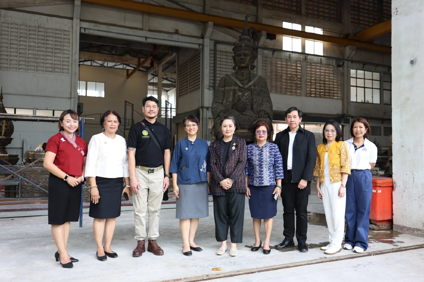 สคช.ร่วมกับช่างสิบหมู่ กรมศิลปากร ยกระดับช่างศิลป์ไทย