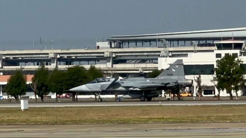 เครื่องบินกริพเพน ซ้อมบินแสดงสมรรถนะครั้งแรก ครบรอบ 88 ปีทัพฟ้า