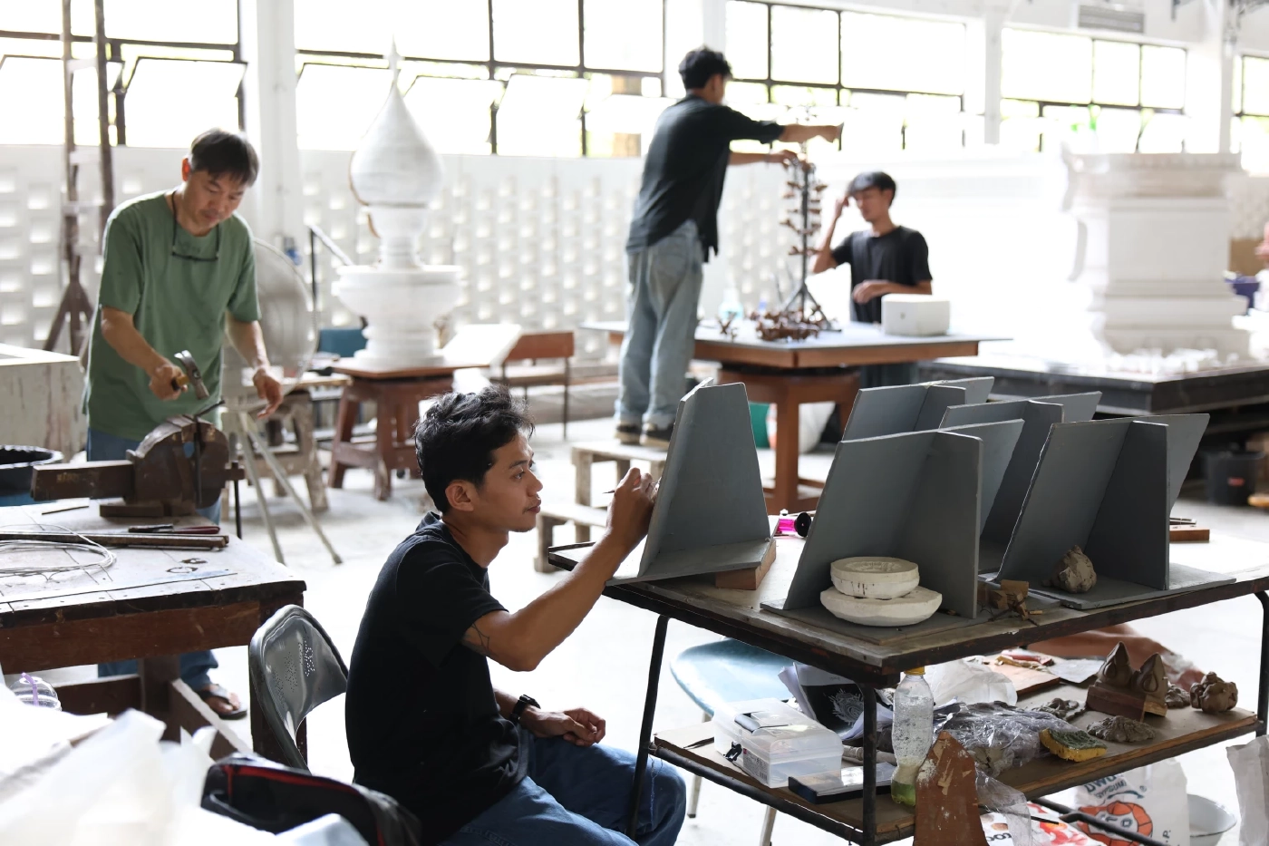 สคช.ร่วมกับช่างสิบหมู่ กรมศิลปากร ยกระดับช่างศิลป์ไทย