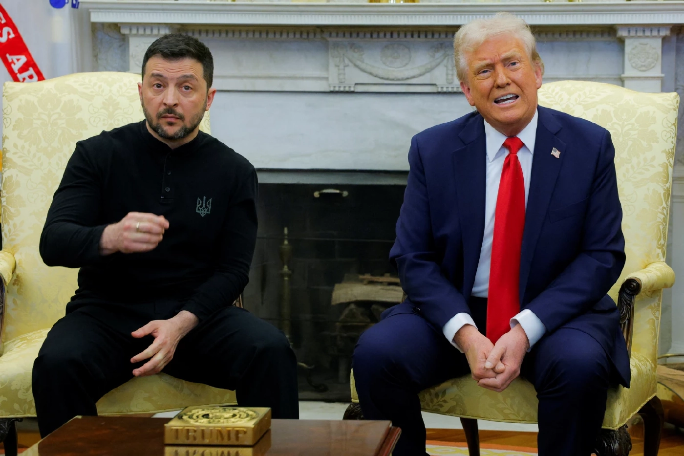 เจรจาเดือด "เซเลนสกี" ถูก "ทรัมป์" ไล่ออกจากทำเนียบขาว งดแถลงข่าว