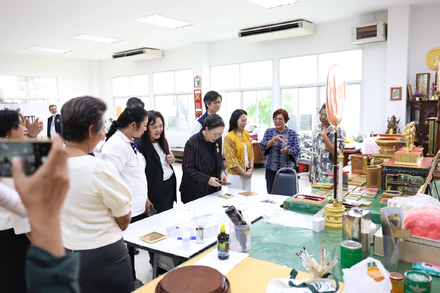 สคช.ร่วมกับช่างสิบหมู่ กรมศิลปากร ยกระดับช่างศิลป์ไทย