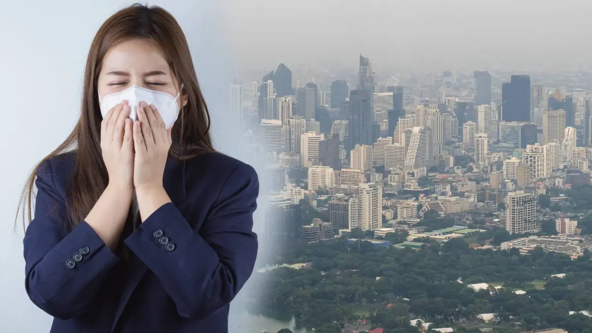 คุณภาพอากาศอยู่ในเกณฑ์ดี แต่ฝุ่นPM2.5 มีแนวโน้มเพิ่มขึ้น