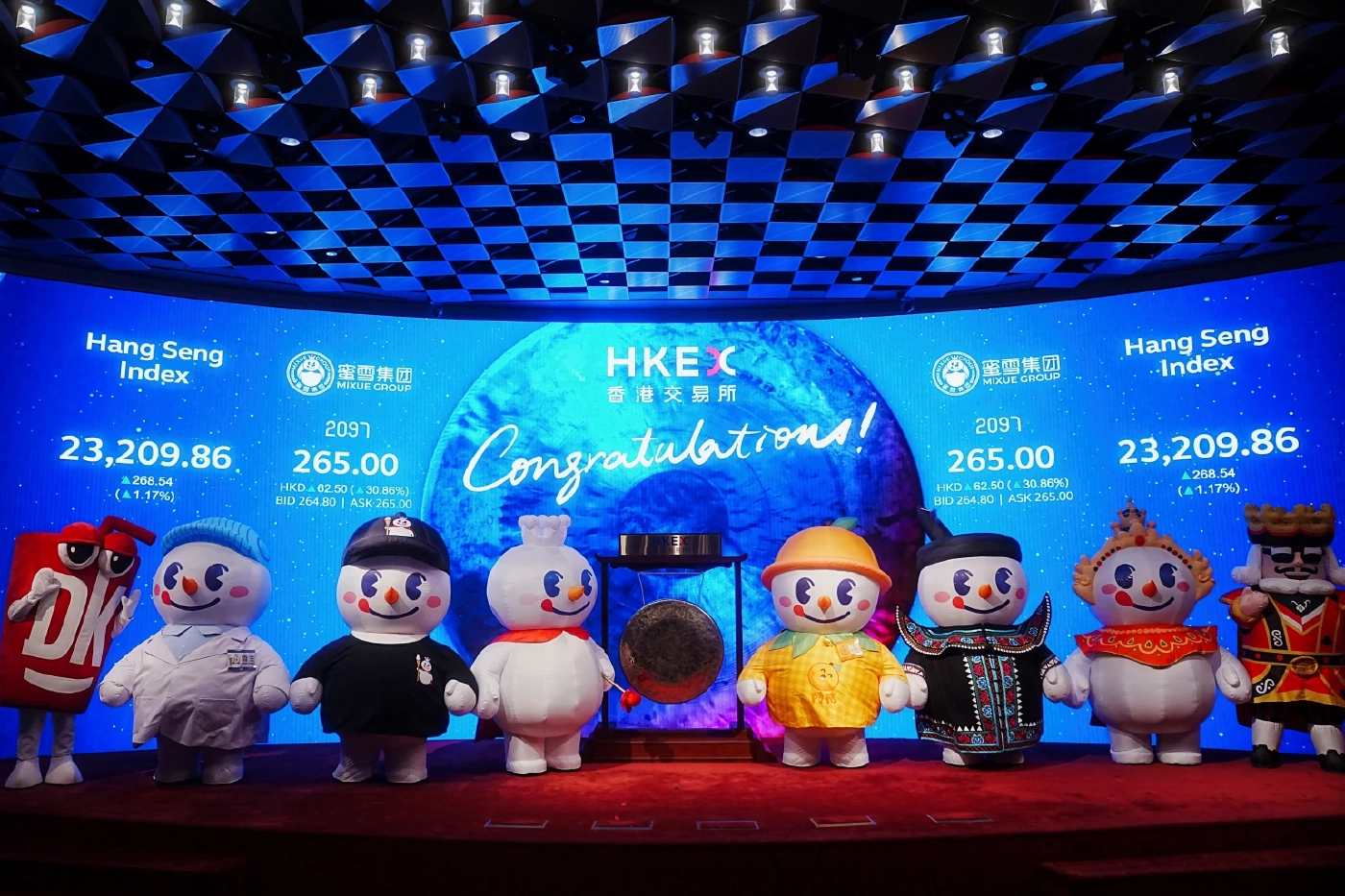 Mixue แบรนด์ชานมไข่มุกจีน เปิด IPO หุ้นพุ่ง 40% ในวันแรก