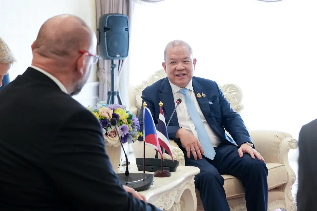 'พิชัย' หารือสาธารณรัฐเช็ก ขยายการค้า-ลงทุน ดันเจรจา FTA ไทย-EU