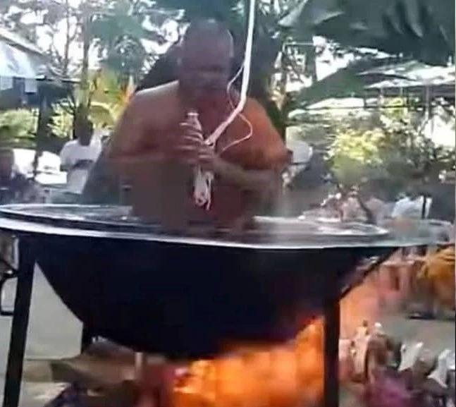 "อ.เจษฎ์" ชี้วิธีพิสูจน์ง่ายๆ "พระนั่งกระทะ" พร้อมจุดไฟ