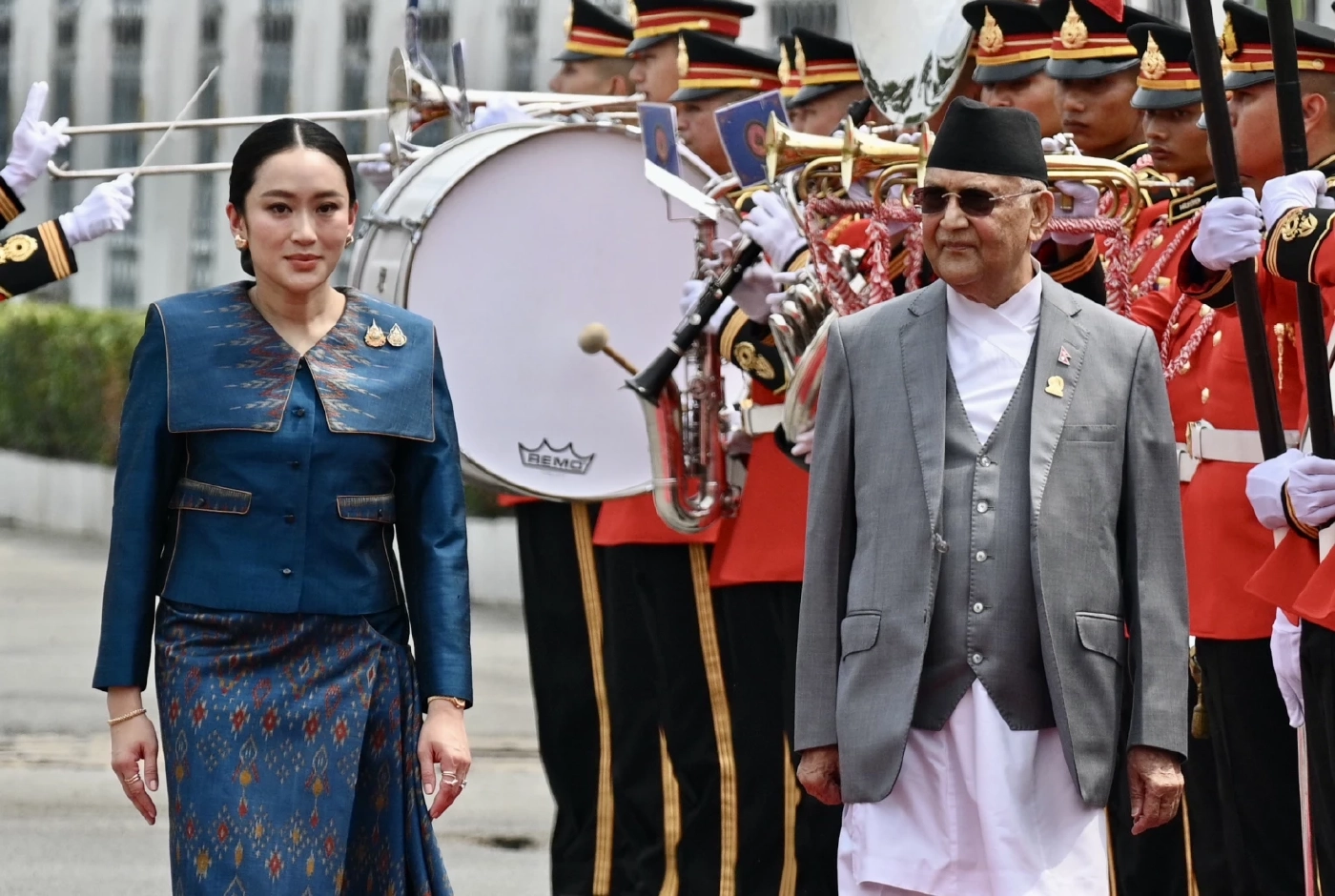 นายกฯ ให้การต้อนรับนายกฯ เนปาล