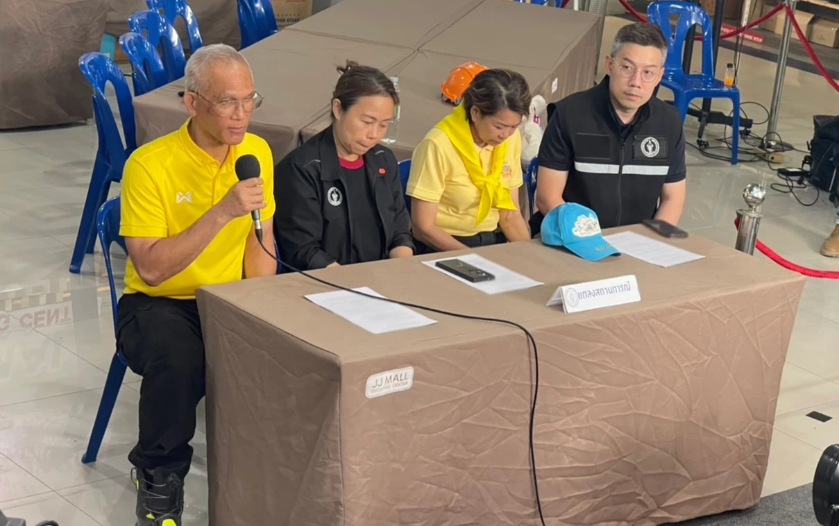 จนท.เร่งเปิดพื้นที่ ค้นหาผู้สูญหาย เหตุตึก สตง.ถล่ม