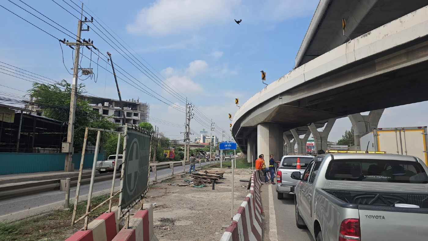 เปิดใจภรรยา เหยื่อก้อนปูนตกใส่ ขณะขับรถ ผ่าน ถ.พระราม 2