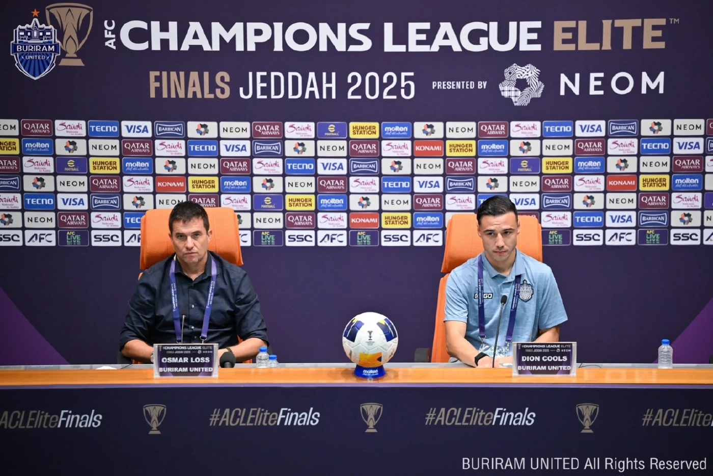 "บุรีรัมย์" ดวล "อัล อาห์ลี" เสาร์นี้-"ออสมาร์" ขอวัดมาตรฐานบอลอาเซียน