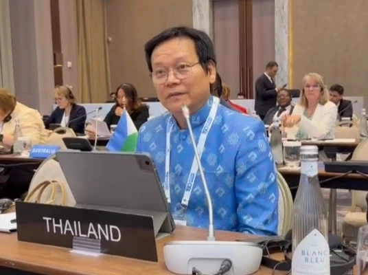 สว.นพดล ร่วม กมธ.พัฒนายั่งยืนรัฐสภาโลก-ชูสร้างสันติภาพ