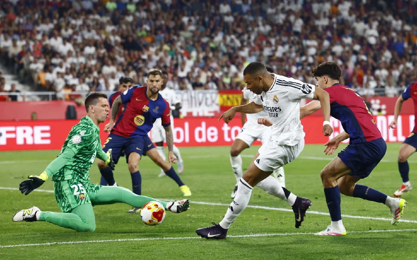 "บาร์เซโลนา" เฉือน "เรอัล มาดริด" 3-2 ผงาดแชมป์โกปา เดล เรย์