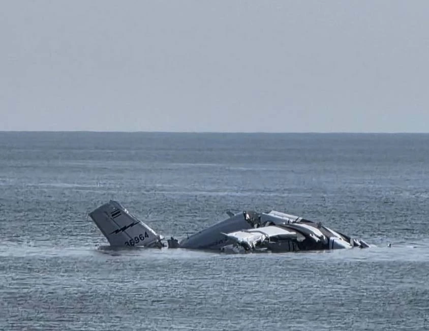 พบข้อมูลเครื่องบินตำรวจ "เทคออฟ" ได้เพียง 1 นาที ก่อนดิ่งลงทะเล