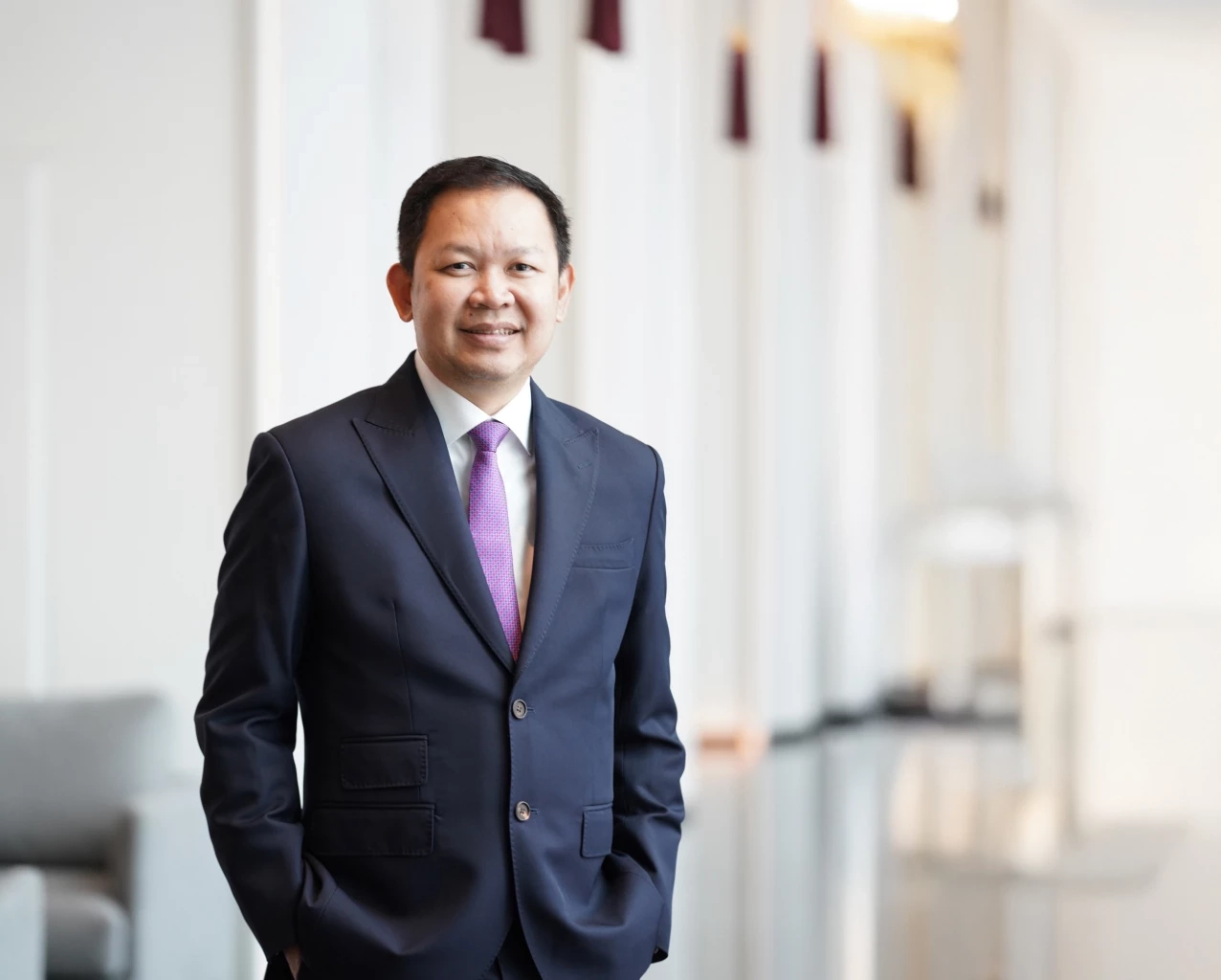 นายศรชัย สุเนต์ตา, CFA รองผู้จัดการใหญ่ ผู้บริหารสายงาน Wealth &amp; Investment Product กลุ่มธุรกิจ Consumer Banking ธนาคารไทยพาณิชย์