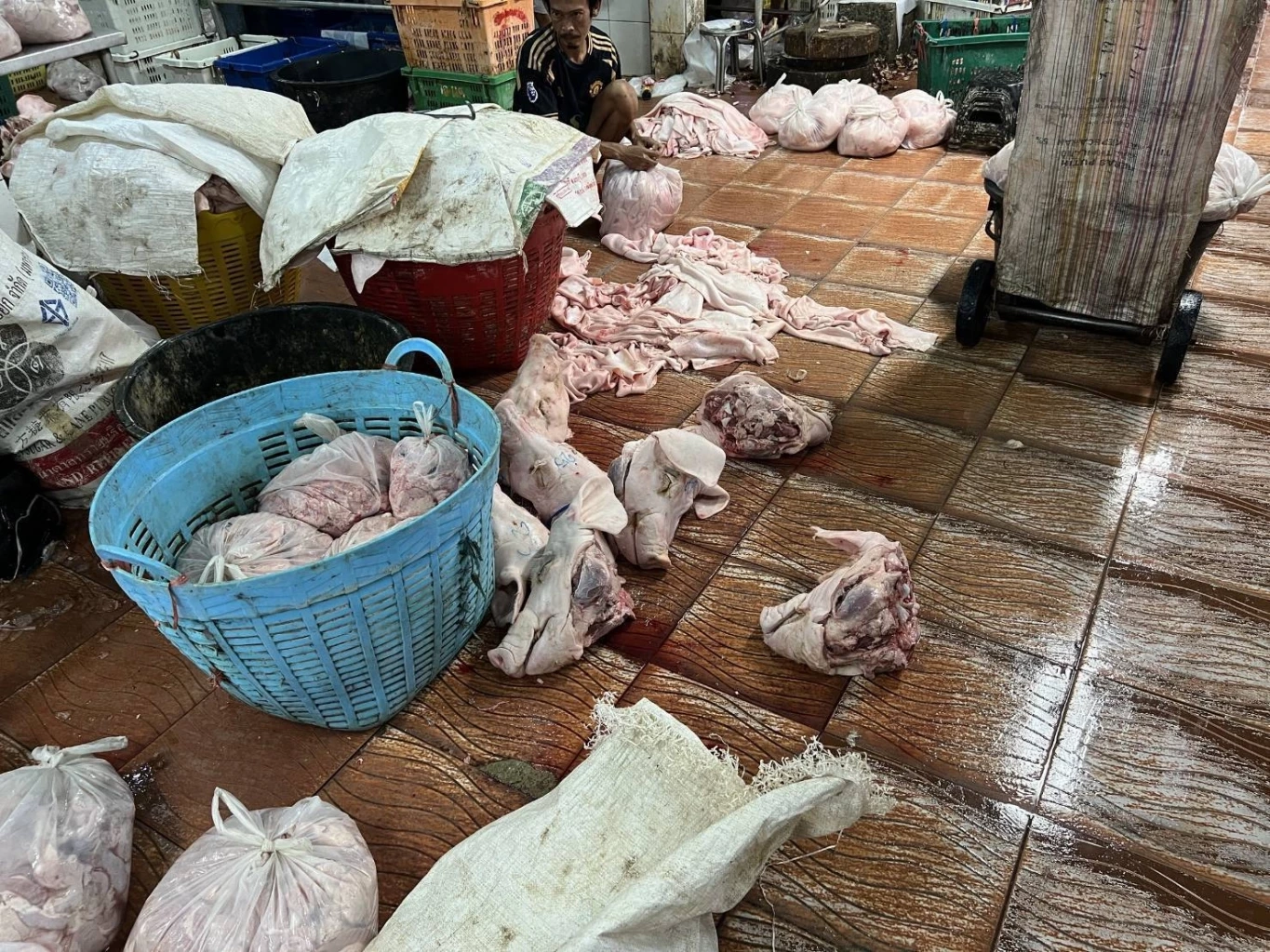 ปทส.ร่วมปศุสัตว์ เปิดปฎิบัติการ ล่า! "หมูเถื่อน" ยึดซาก 1.8 ตัน