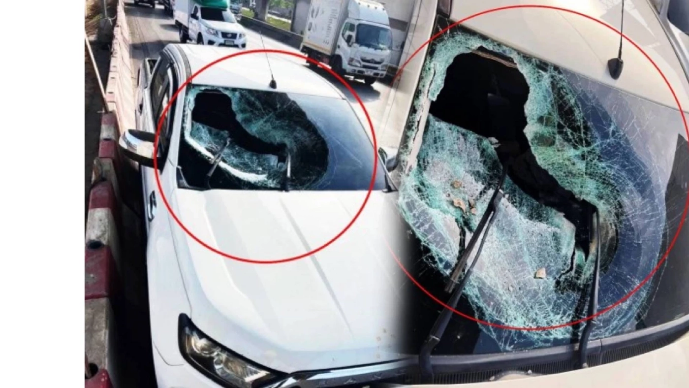 เศร้า! เหยื่อ "แผ่นปูนยักษ์ " ตกใส่ พระราม 2 เสียชีวิตแล้ว พบ "ตับฉีก"