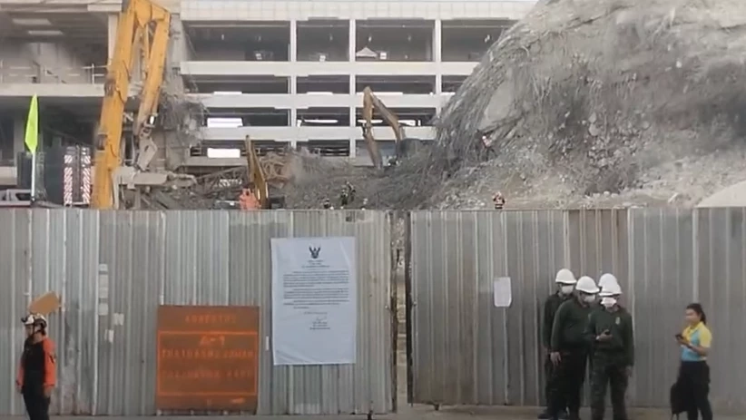 “ฝนตก” ไม่ถอย กู้ภัยปูพรมเร่งค้นหาอีก 73 ผู้สูญหายเหตุ “ตึกถล่ม”