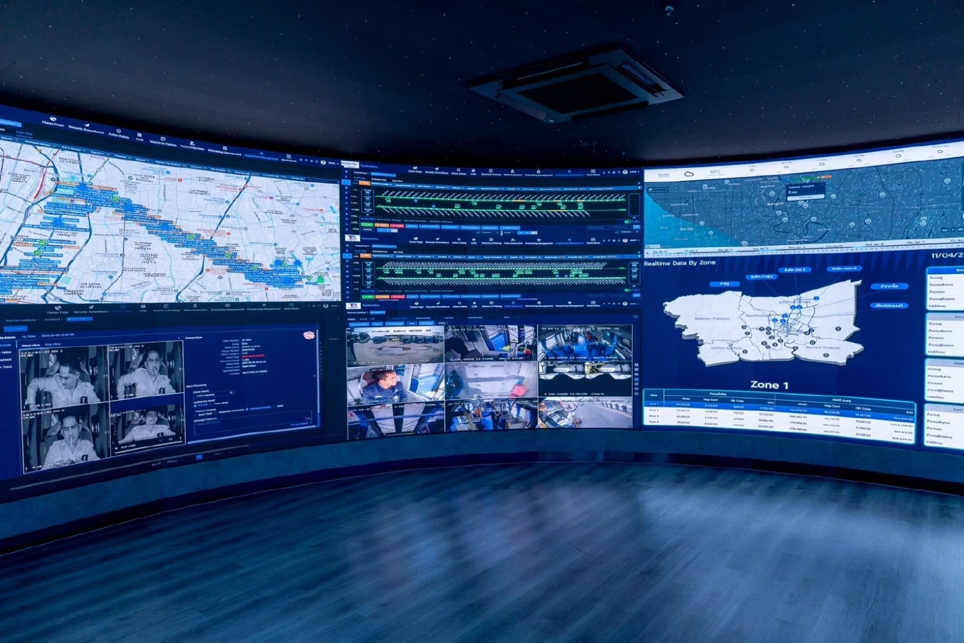 ไทย สมายล์ บัส เปิดตัวศูนย์ควบคุมอัจฉริยะ เทียบหอบังคับการบิน