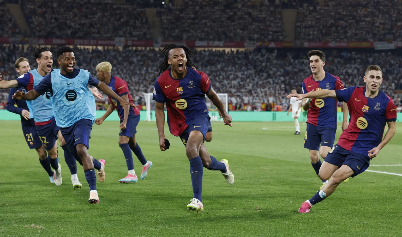 "บาร์เซโลนา" เฉือน "เรอัล มาดริด" 3-2 ผงาดแชมป์โกปา เดล เรย์