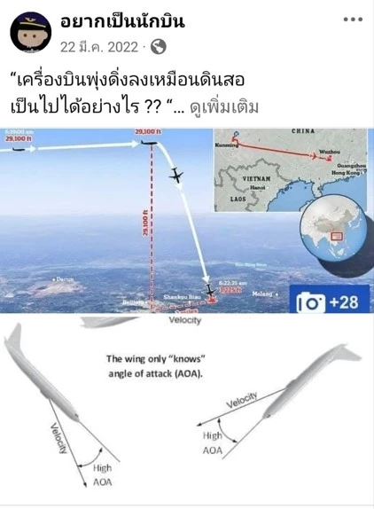 เปิดกรณี "เครื่องบินดิ่งลง" เกิดขึ้นได้อย่างไร