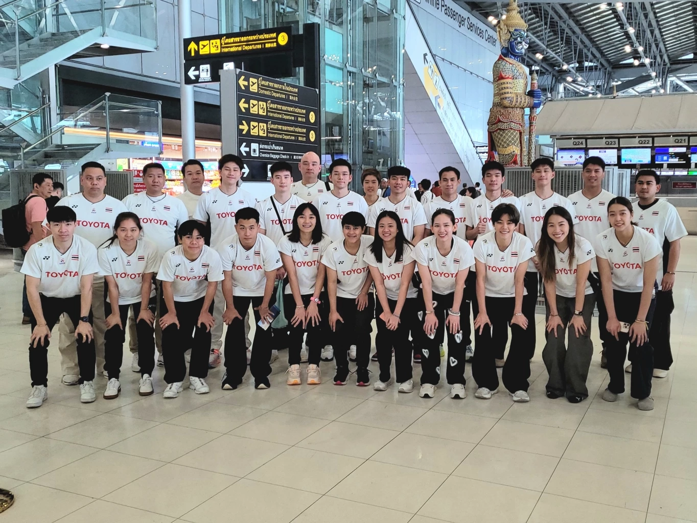 "แบดมินตันไทย" ลัดฟ้าลุยศึก "สุธีรมานคัพ" บู๊ฮ่องกง 27 เม.ย.นี้