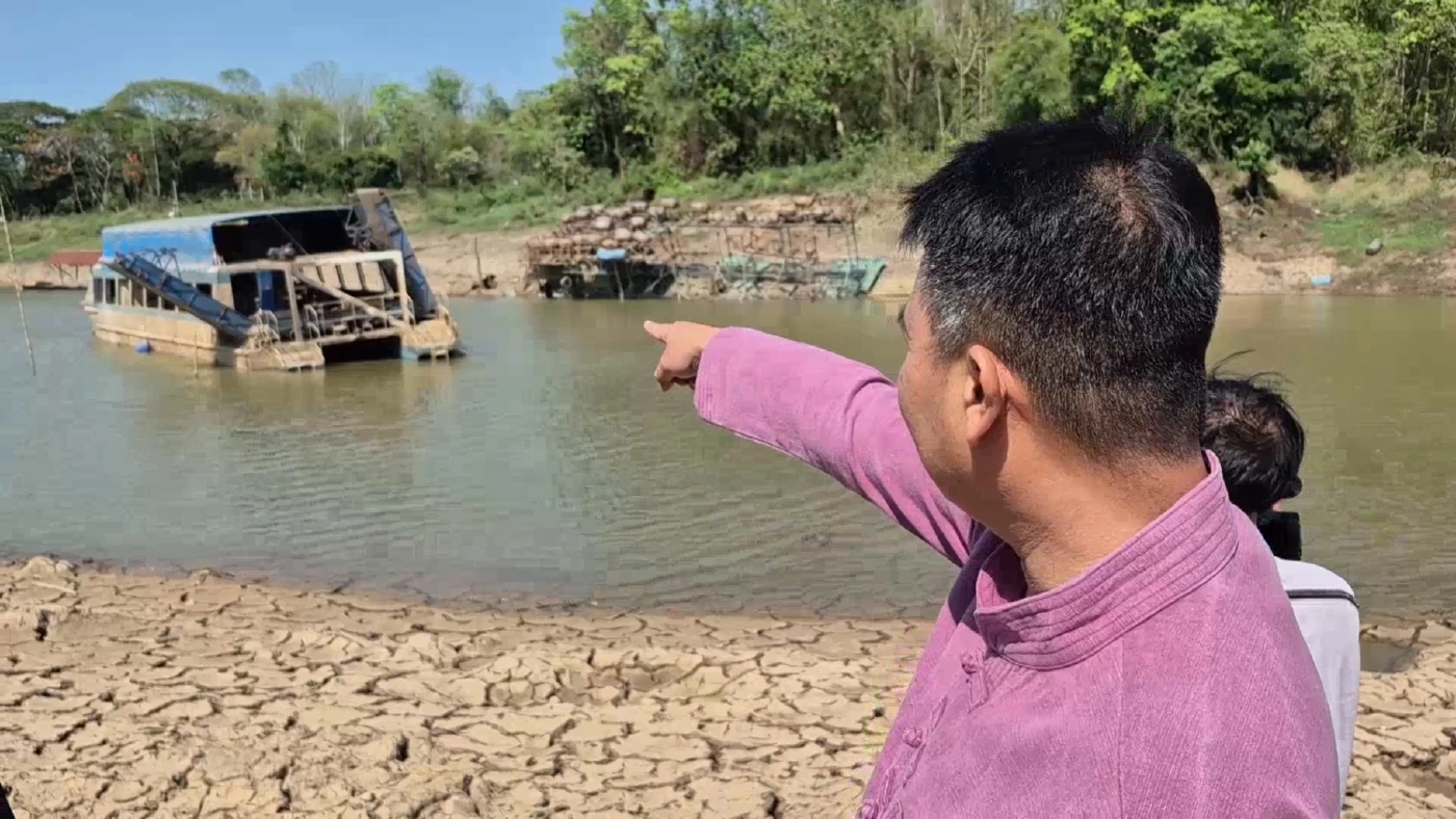 เรือต้นแบบเก็บผักตบชวา ราคาเกือบ 77 ล้านบาท จมในเขื่อนกิ่วลม