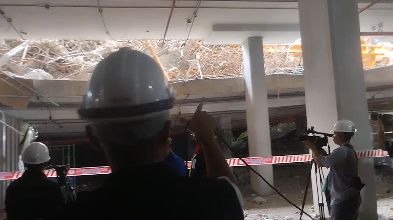 กทม.พาสื่อดูครั้งแรก ตึก สตง. ถล่ม ไม่เกิน 5 วันจบภารกิจรื้อ-ค้นหา