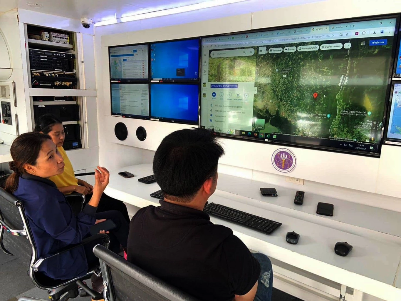 ส่ง "Mobile War Room" รถเฝ้าระวัง "น้ำท่วมฉับพลัน" สนับสนุนงานในพื้นที่เสี่ยง นำร่อง จ.อยุธยา