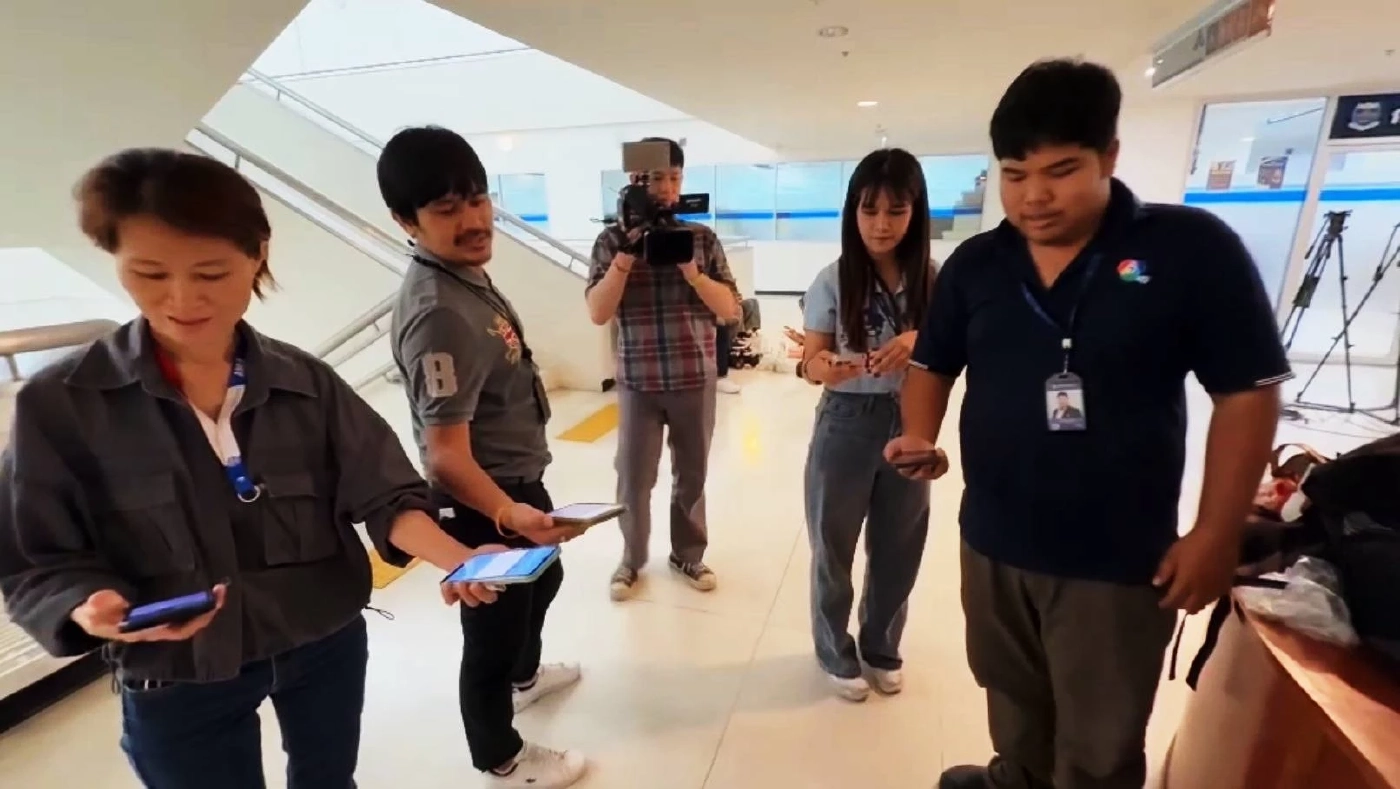 "สื่อมวลชน" ทดสอบระบบเตือนภัย "Cell Broadcast" โซนศูนย์ราชการ "อธิบดี ปภ." เผยเตรียมทั่วประเทศ ภายใน ก.ค.นี้