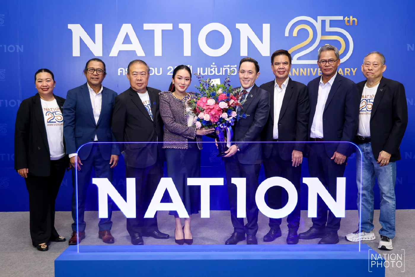 “25 ปี เนชั่นทีวี” 4 นายกฯ ร่วมอวยพร ทุกภาคส่วนร่วมแสดงความยินดีคับคั่ง