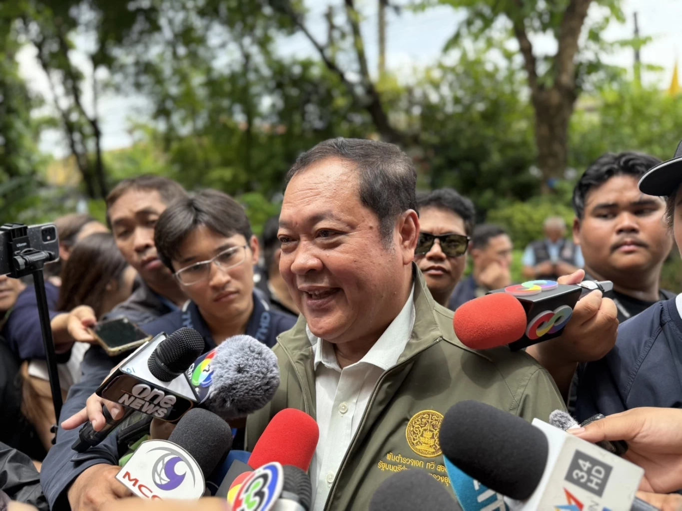 พ.ต.อ.ทวี​ สอดส่อง​ รัฐมนตรีว่าการกระทรวงยุติธรรม