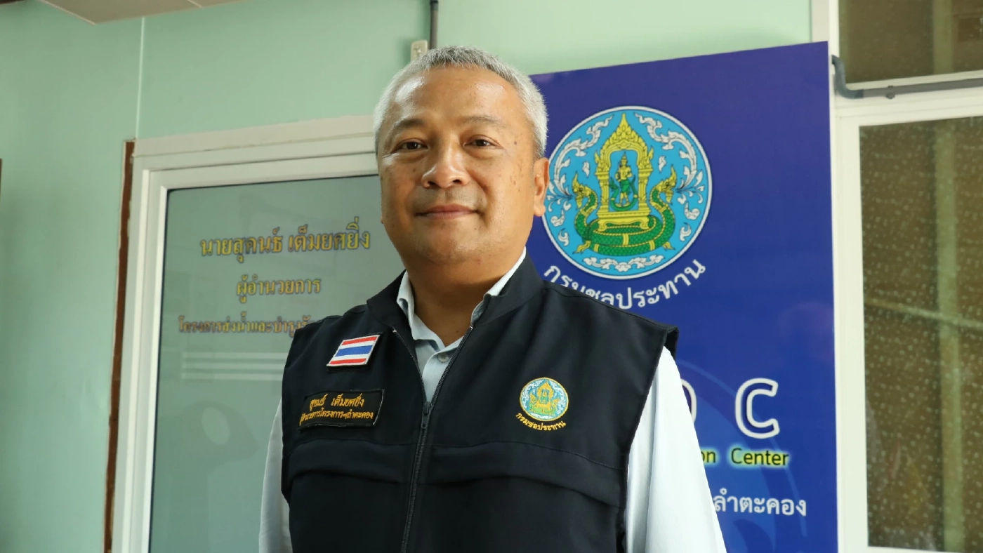 นายสุคนธ์ เต็มยศยิ่ง ผู้อำนวยการโครงการส่งน้ำและบำรุงรักษาลำตะคอง สำนักงานชลประทานที่ 8 นครราชสีมา