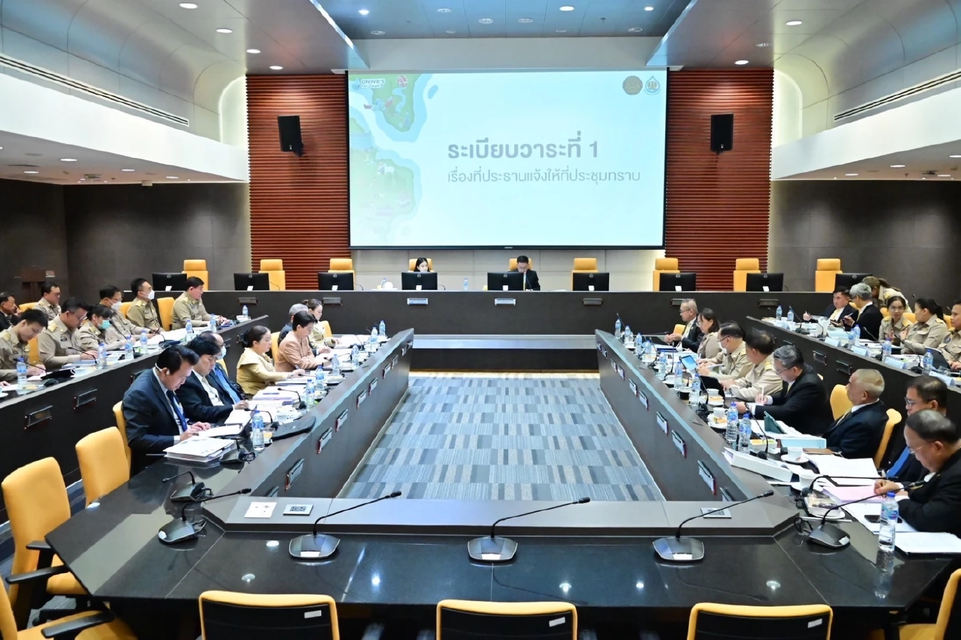 กนช. เห็นชอบร่างโครงการเพิ่มประสิทธิภาพการจัดการน้ำเร่งด่วน