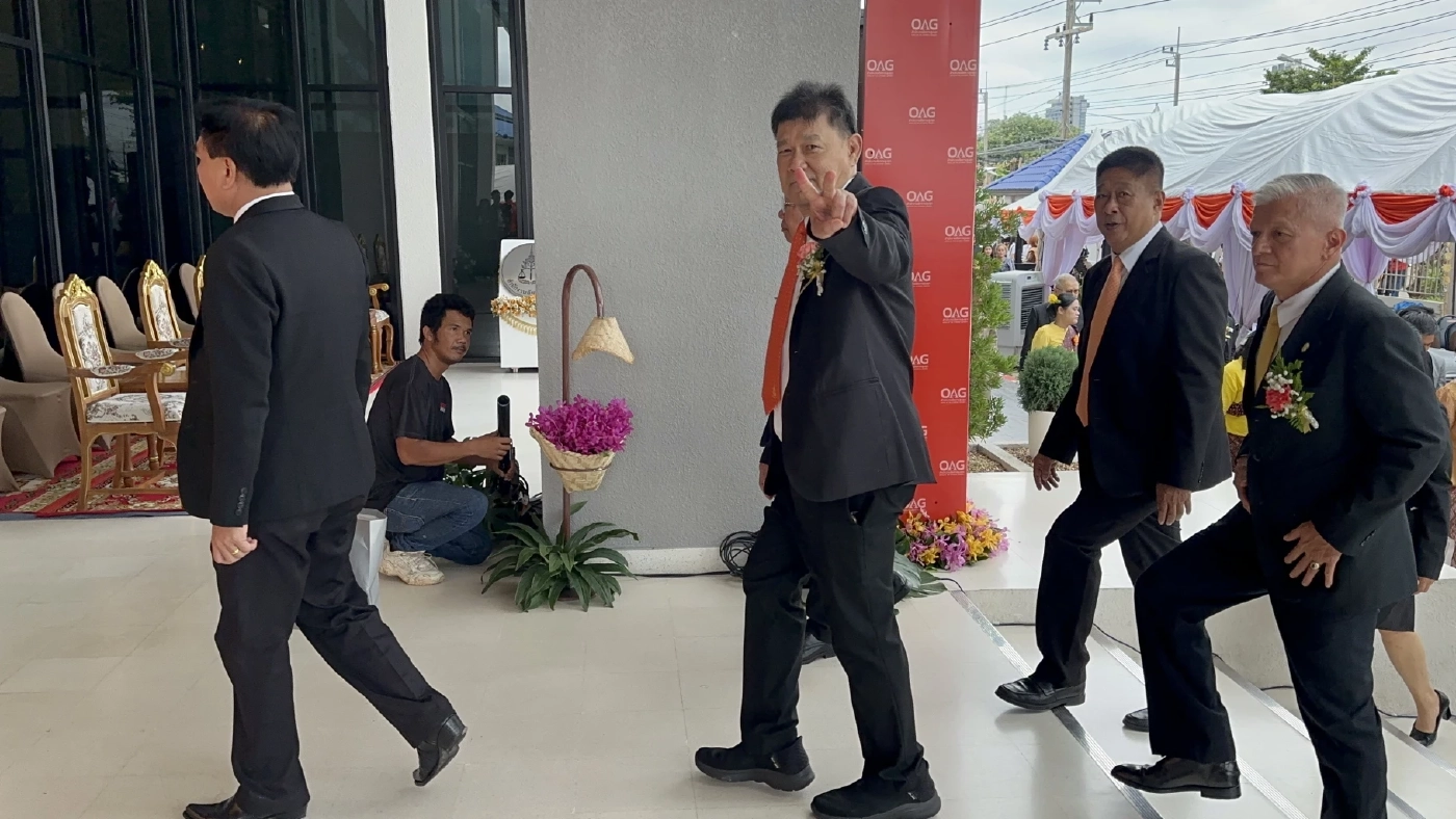 อสส. -หลวงปู่ศิลา ร่วมเปิดอาคารสนง.อัยการภ.4 งานสุดยิ่งใหญ่