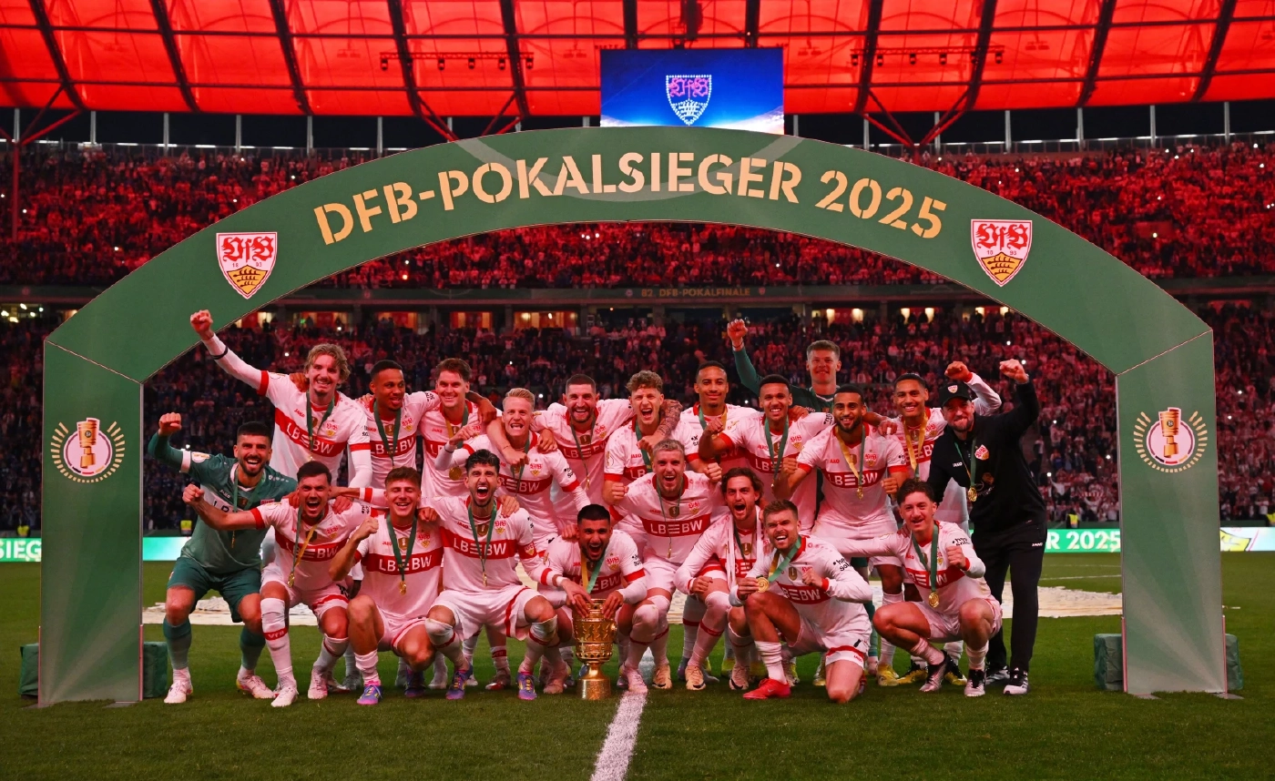 "สตุ๊ตการ์ต" ถล่มบีเลเฟลด์ 4-2 คว้าแชมป์เดเอฟเบ โพคาล สมัย 4