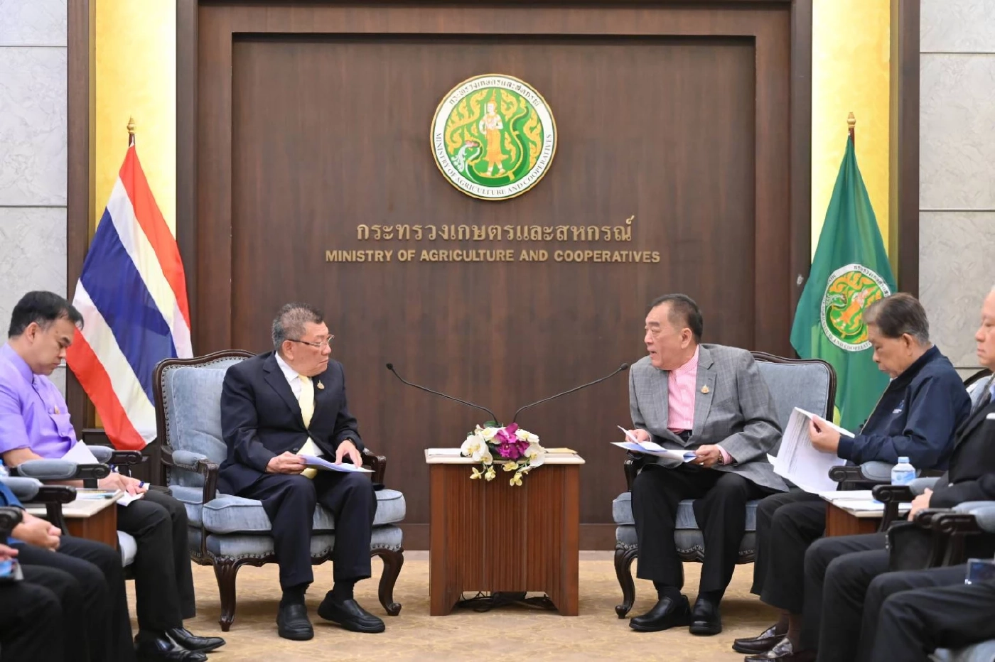 หอการค้าไทย ถก ก.เกษตร ดัน 8 ข้อเสนอ ฝ่าวิกฤตสงครามการค้า