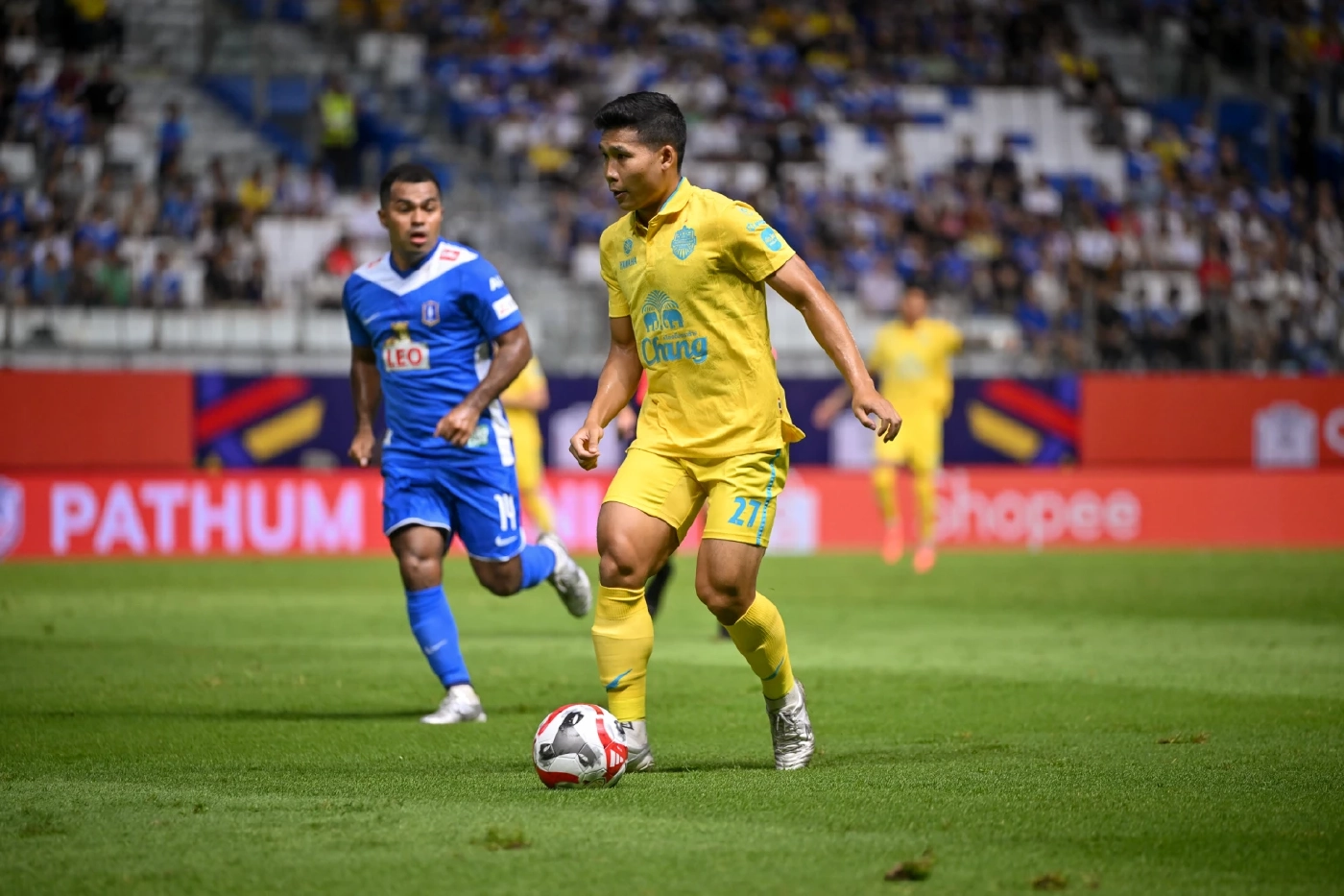 บีจี-บุรีรัมย์เจ๊า 0-0 ส่ง "ปราสาทสายฟ้า" เข้าชิงศึก SHOPEE CUP