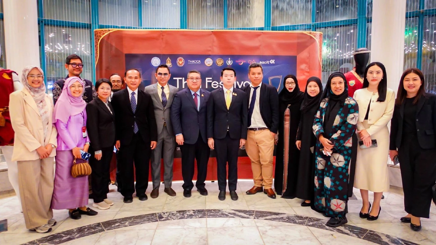 "ดร.ธิติวัฐ" เยี่ยมชมสินค้าไทย โชว์ในงาน "Thai Festival 2025" ณ กรุงริยาด ซาอุดีอาระเบีย