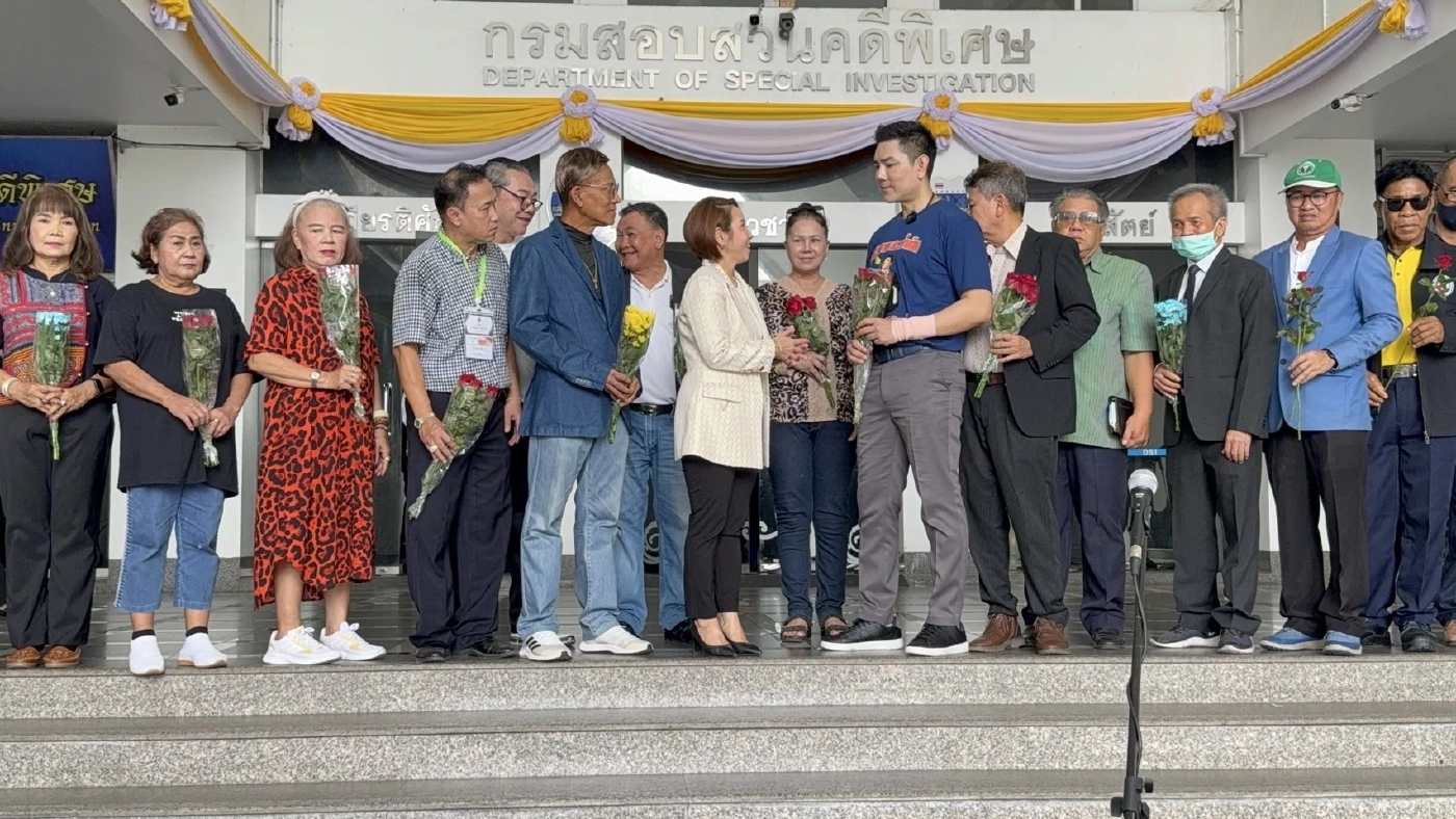 “ทนายอั๋น” ให้กำลังใจ DSI ลุยคดีฮั้ว สว. ท้า “ส.ว.อลงกต” วัดกำลัง