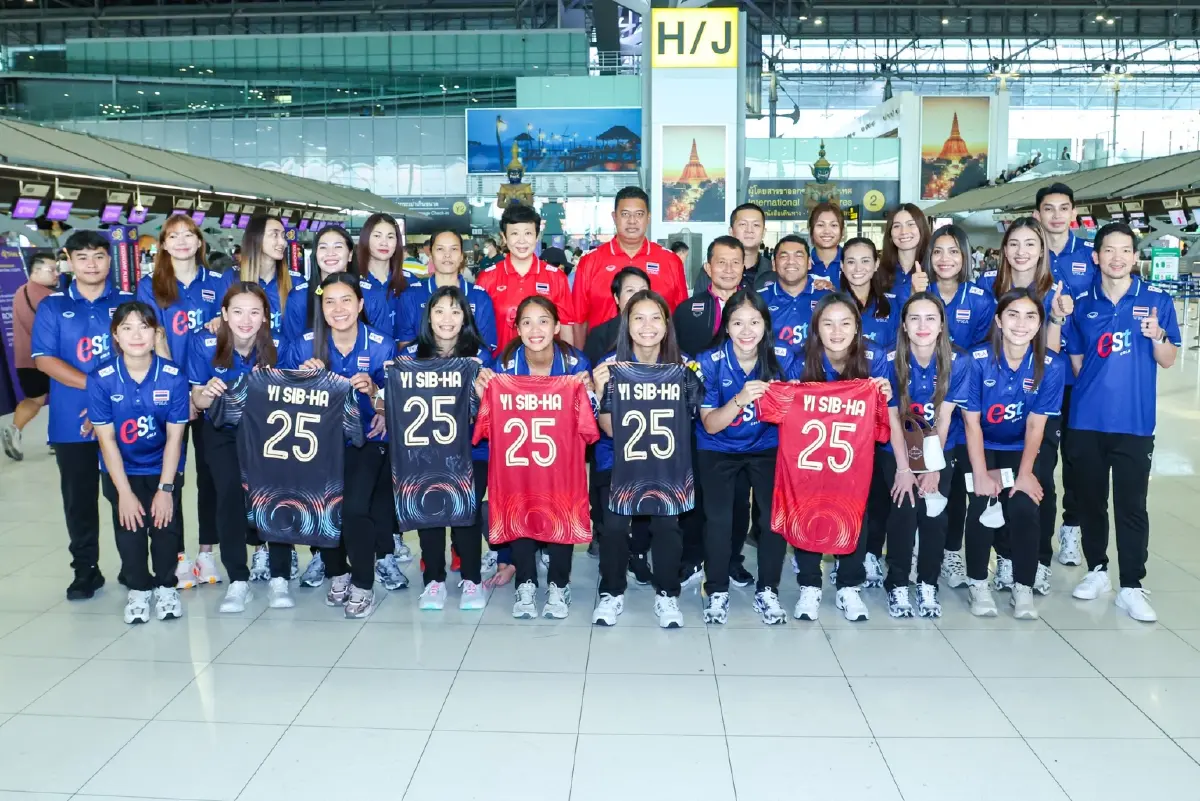 วอลเลย์บอลสาวไทยบินลุย VNL2025 สนามแรก ประเดิมแมตช์แรก 4 มิ.ย.นี้