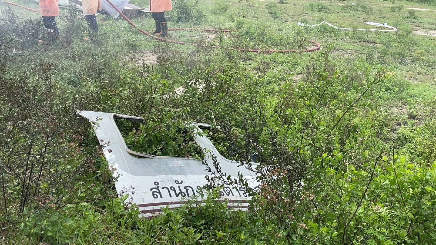 กองเกียรติฯตั้งแถวรับ นักบิน ช่างเครื่อง เปิดกำหนดการบำเพ็ญกุศล