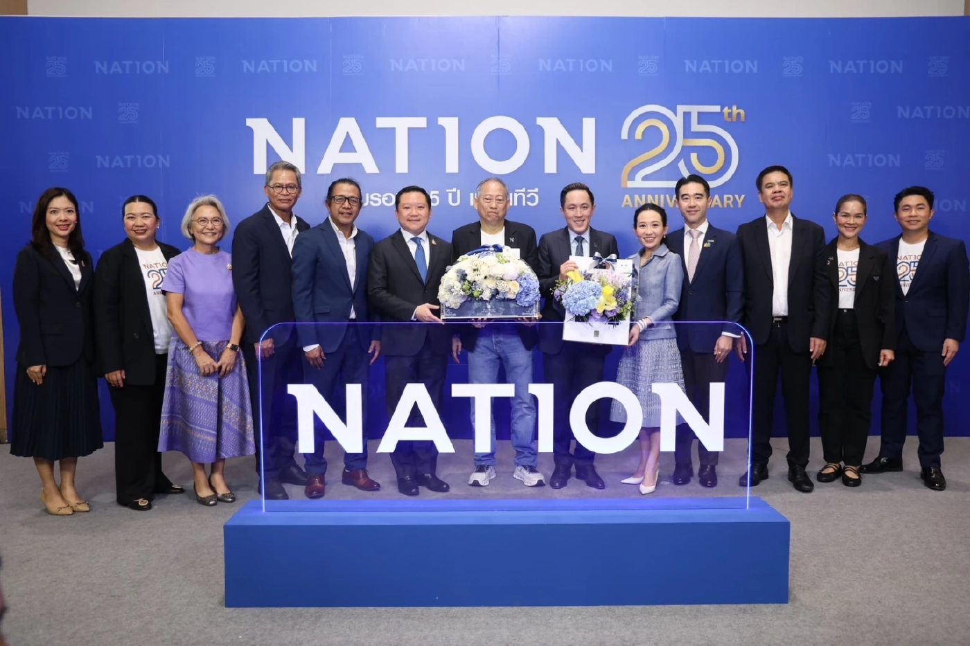 คุณอัศวิน - คุณฐาปณี เตชะเจริญวิกุล ประธานเจ้าหน้าที่บริหารและกรรมการผู้จัดการใหญ่ และกรรมการรองผู้จัดการใหญ่อาวุโส กลุ่มบีเจซี บิ๊กซี