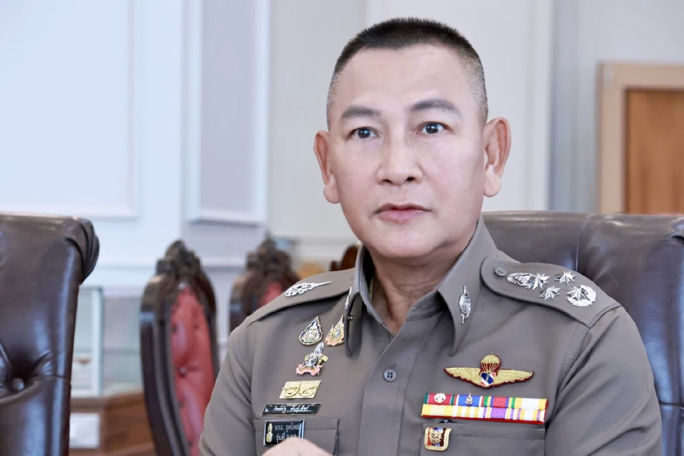 พล.ต.อ.กิตติ์รัฐ พันธุ์เพ็ชร์ ผู้บัญชาการตำรวจแห่งชาติ