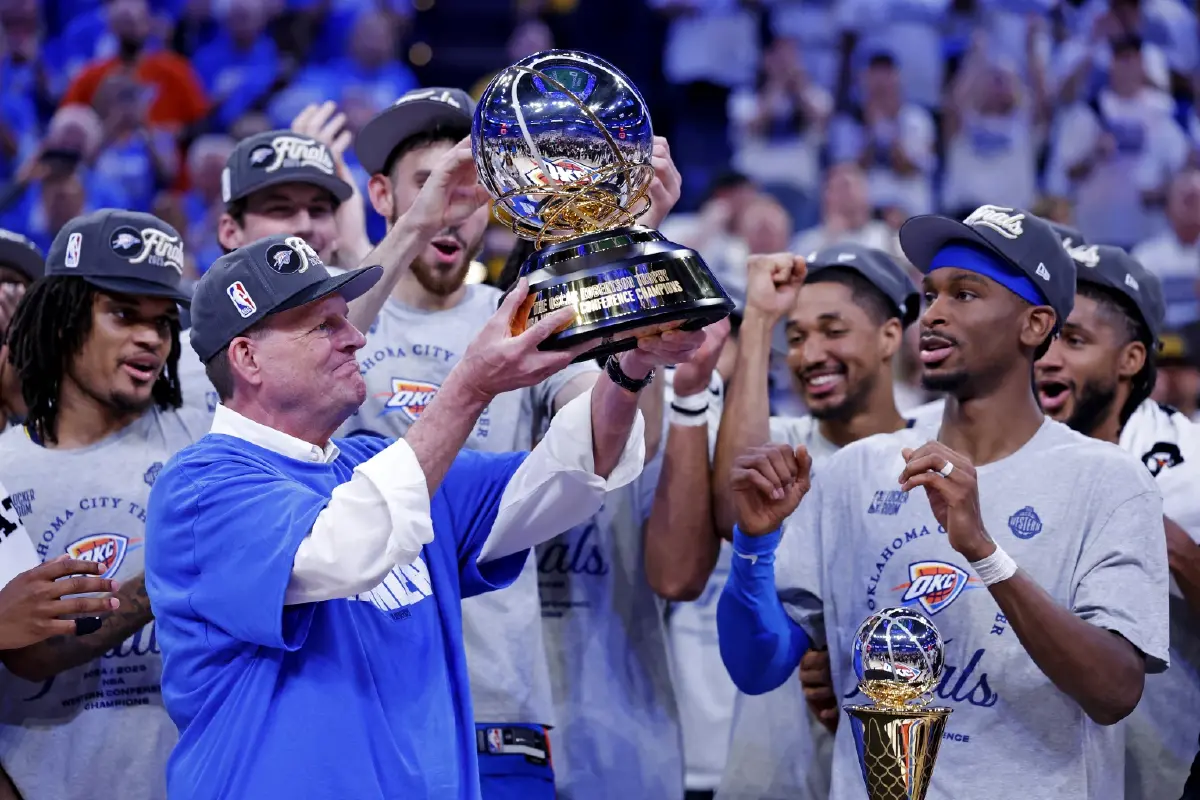 "ธันเดอร์" ถล่ม "วูล์ฟส์" ทะลุเข้าชิง NBA ครั้งแรกในรอบ 12 ปี